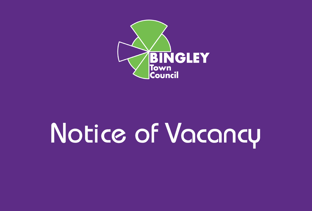 Notice of Vacancy in the Office of Councillor