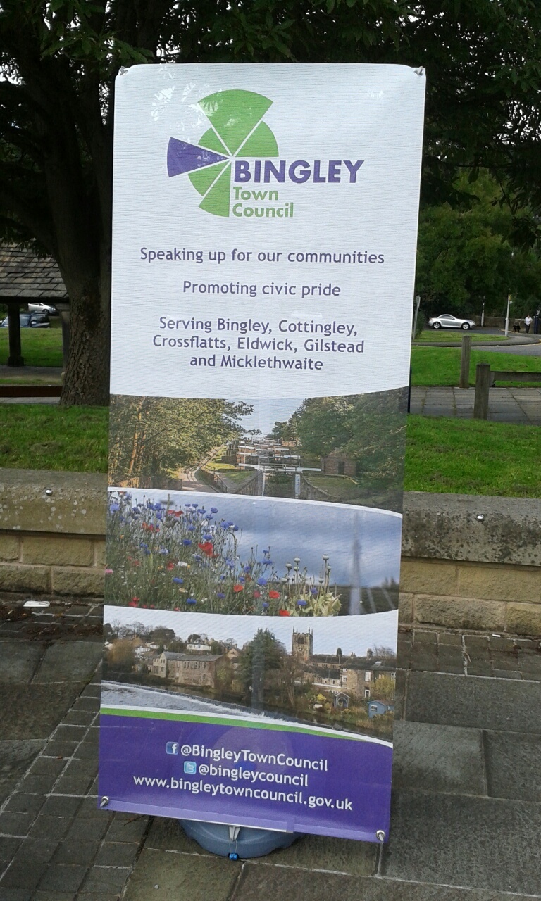 Bingley Town Council banner