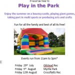 Play in the Park Events