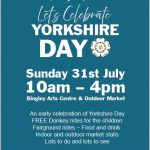 Details about Yorkshire day event - 31 July